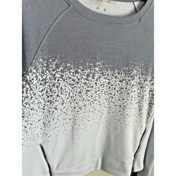 Calia Sweatshirt Womens Size XS Effortless Zipper Pullover Arctic Ice Speckle - Picture 5 of 8